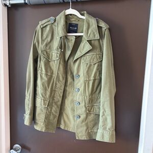 MADEWELL green khaki jacket sz medium
